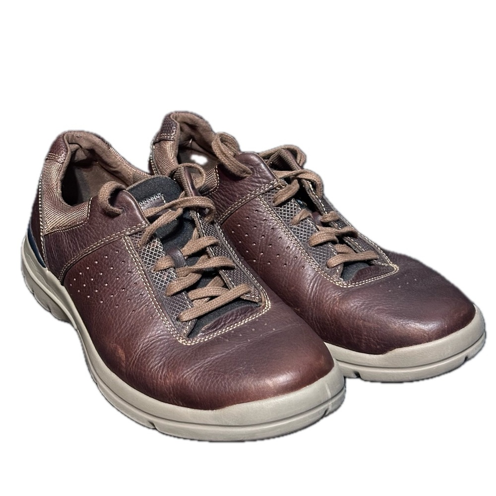 Rockport City Edge Leather Shoes Memory Foam Lightweight Size 11.5